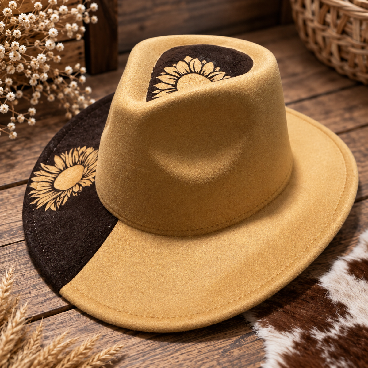 Painted Cowgirl Hat