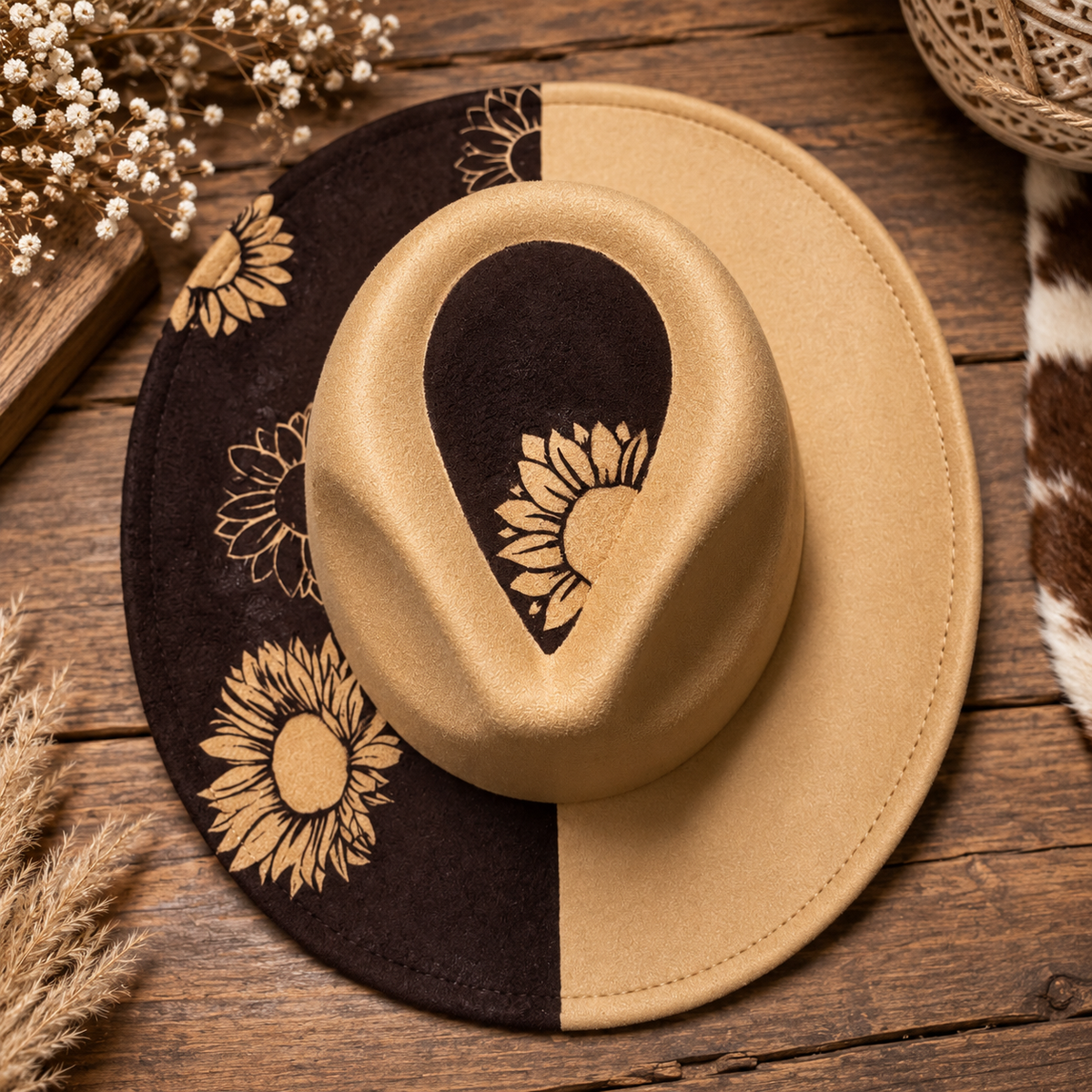 Painted Cowgirl Hat