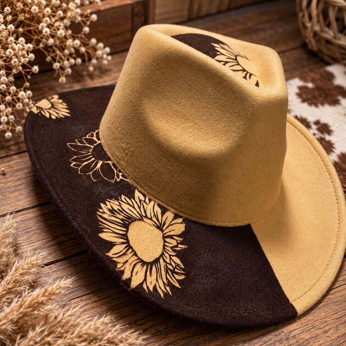 Painted Cowgirl Hat