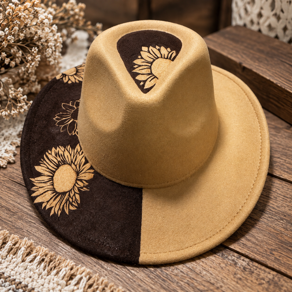 Painted Cowgirl Hat