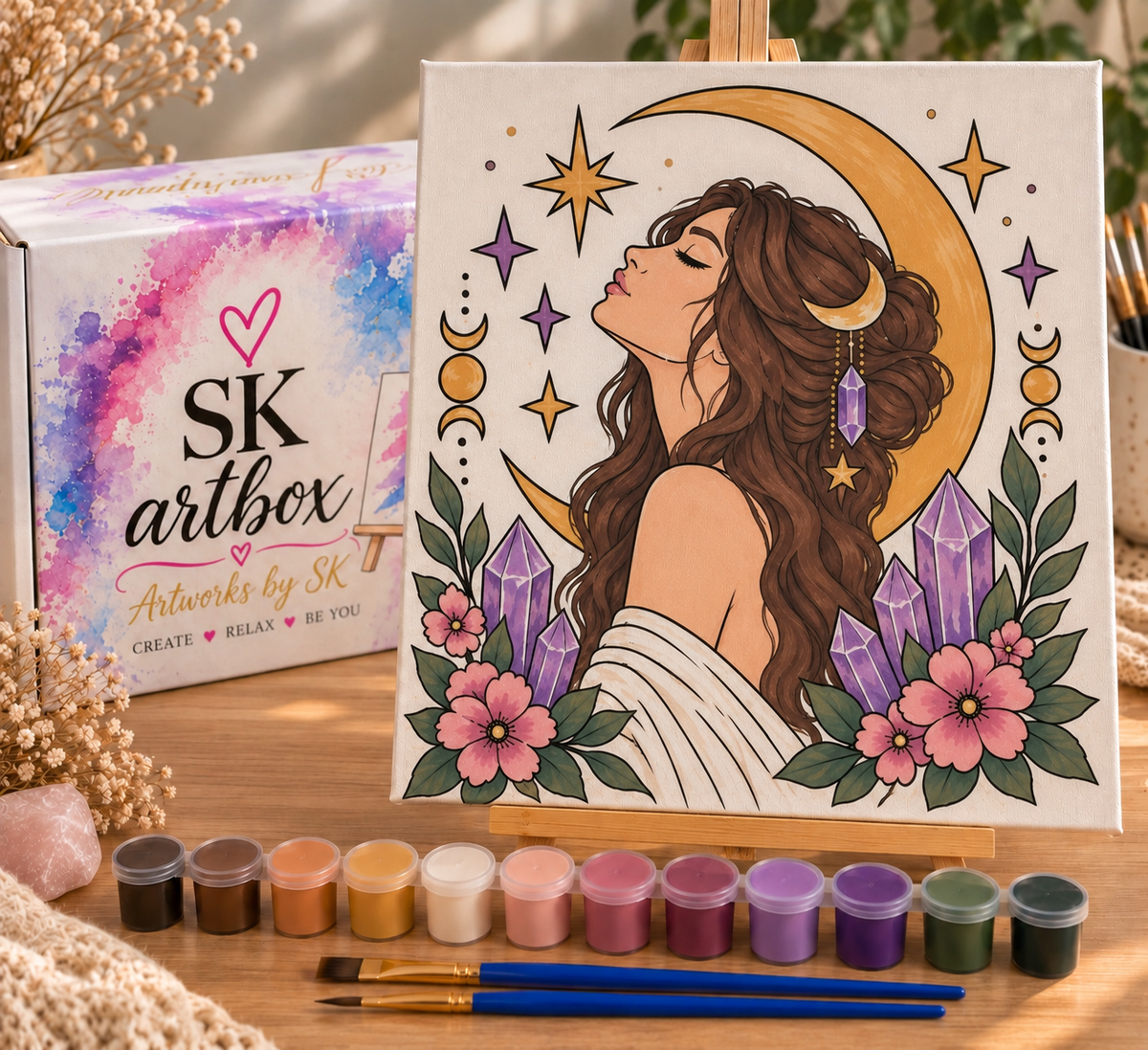 Large Art Box - Gypsy Moon