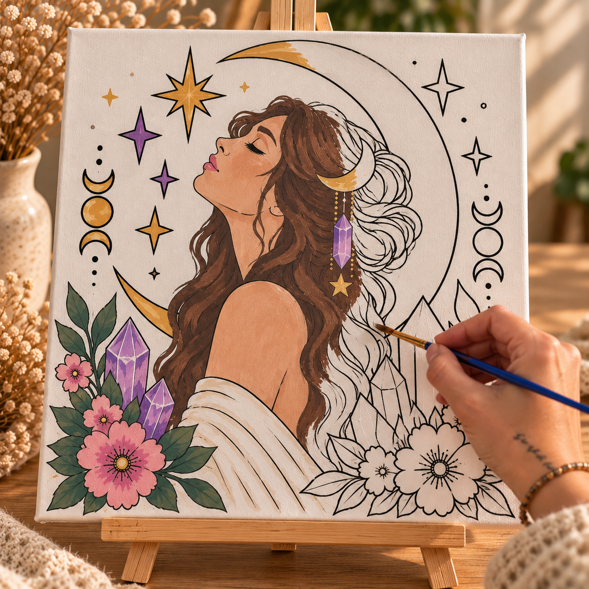 Large Art Box - Gypsy Moon
